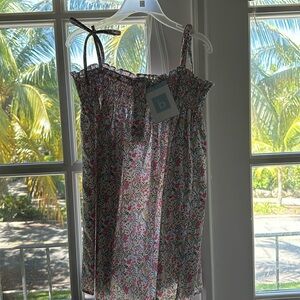 NWT Bella bliss smocked top